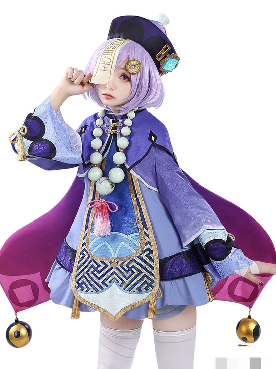 和顺家原神cos七七cos