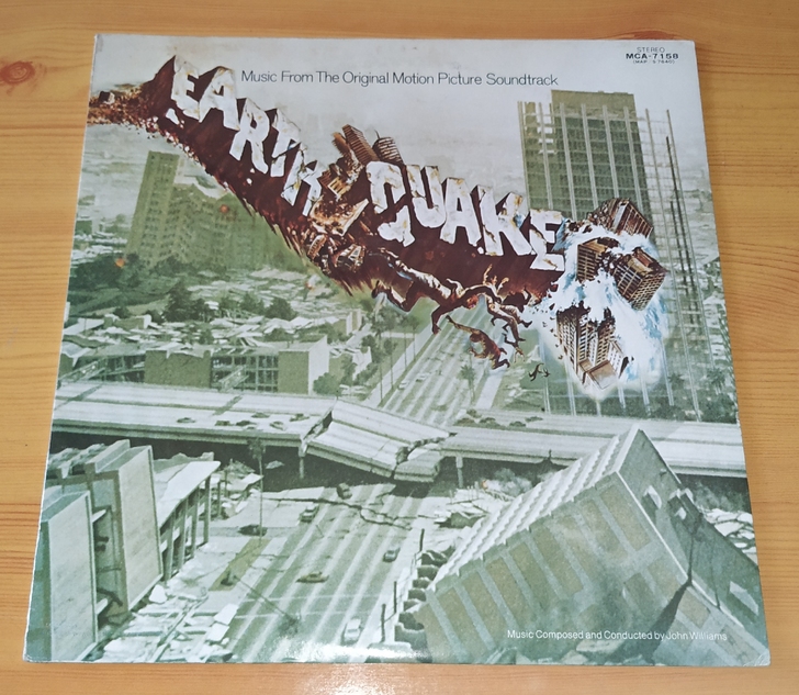 电影原声《大地震》约翰威廉姆斯配乐日版LP