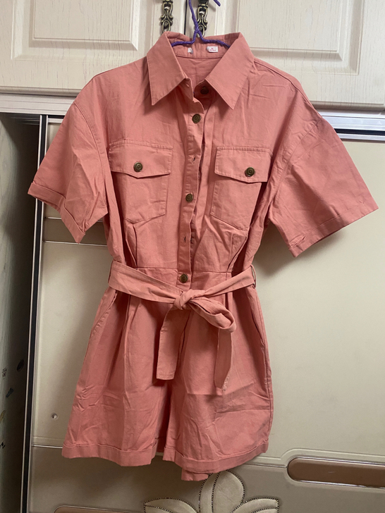 工装连体裤女夏 m码 全新 适合168以下...