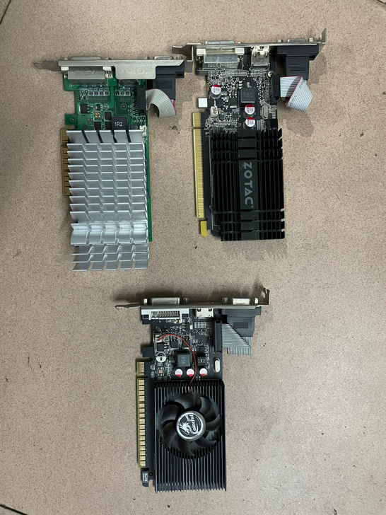 3张GT710/GT720 2G D3显卡...