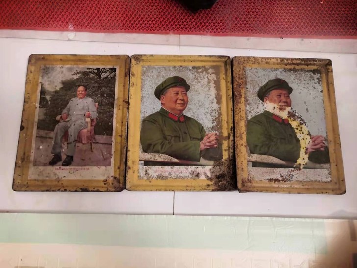 主席铁皮像（文革）包老包原图售出不退