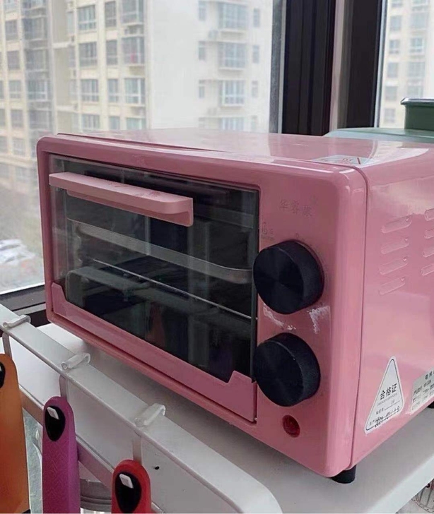 电烤箱家用小型迷你多功能一体12L烘培烤红...