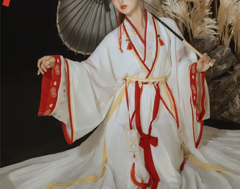 (全新吊牌未拆~)九曲阑珊原创灼华晋制汉服...