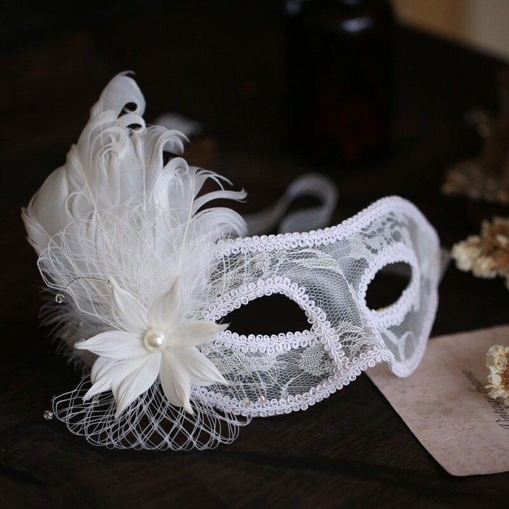 舞会宠儿面具！！完新买入仅仅用了一次！！原...