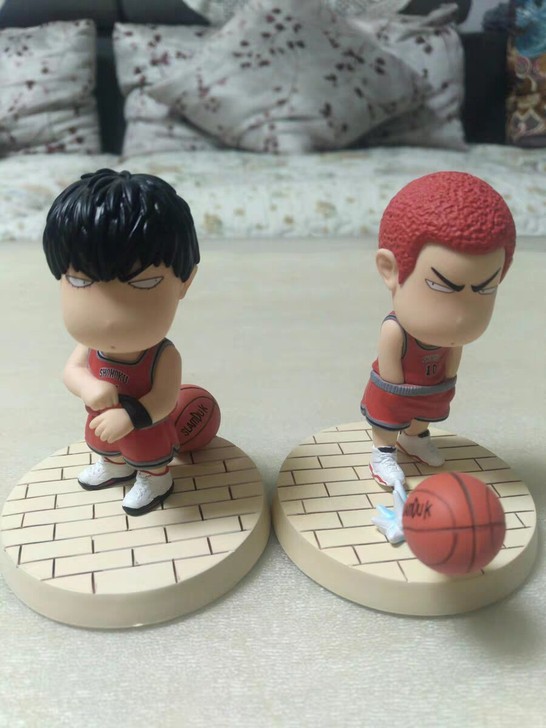 灌篮高手 Q版 樱木花道 流川枫 晴子手办...