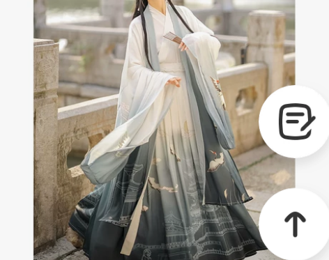 滕王阁汉服女正品原创中国风晋制齐腰襦裙夏款...