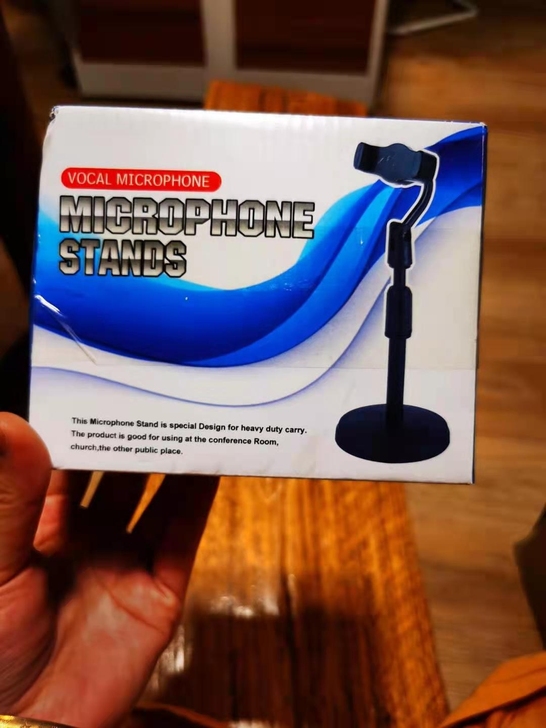 全新 闲置 手机直播支架桌面床头通用懒人追...