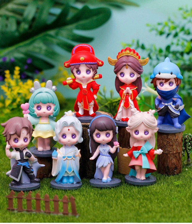 王者之星荣耀手办盲盒 蔡文姬澜曜西施瑶云中...