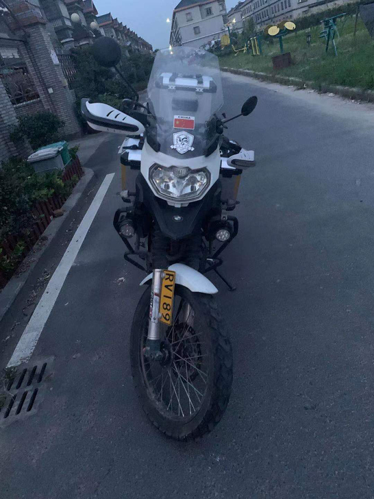 2014年鑫源400X拉力摩托车 越野车进...