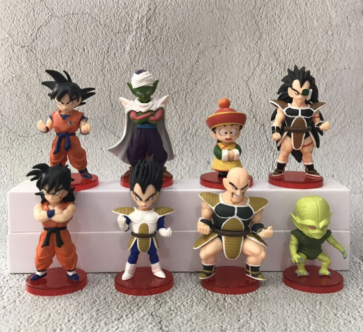 七龙珠8款孙悟空短笛魔人布欧弗利萨贝吉塔可...