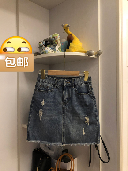 牛仔半裙
