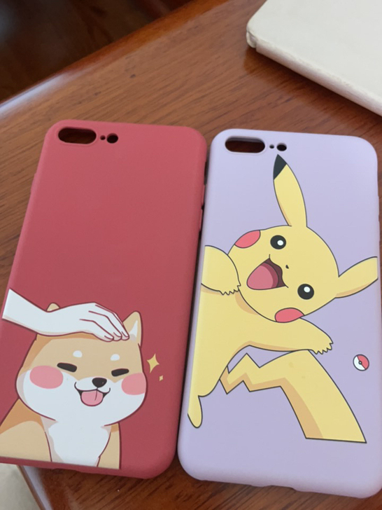 苹果7p,8p手机壳两个