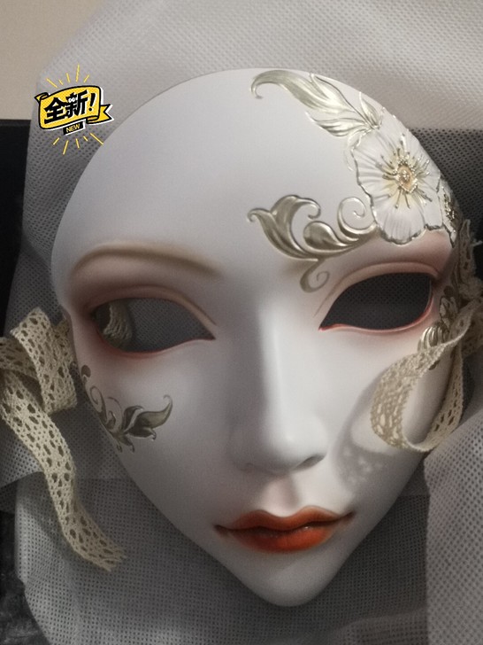 万物有灵面具汉服配饰，全新不换！