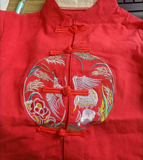 男童秋装汉服中国风古装宝宝复古长袖民族中式...