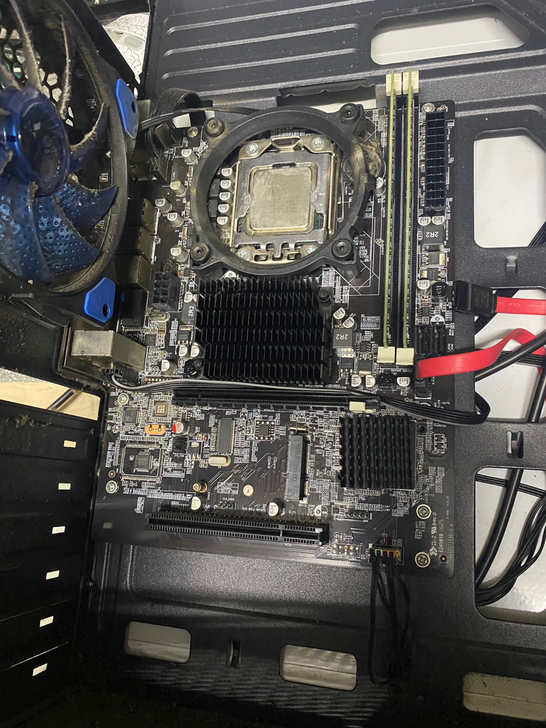 X58主板 志强x5660 六核十二线程处...