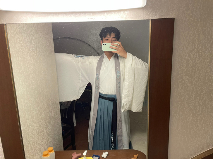 汉服男装 只穿过一次 全新