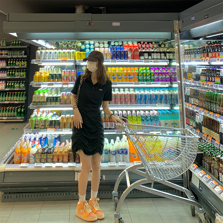 other/其他 连衣裙 抽绳褶皱连衣裙 ...