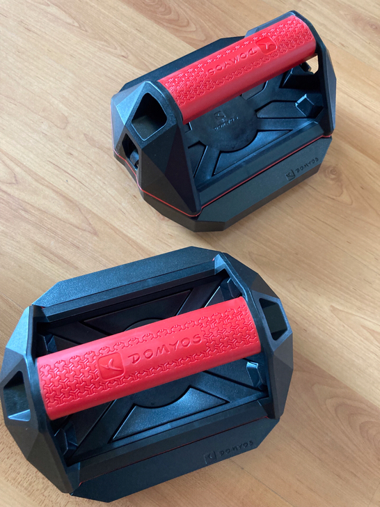 全新包邮迪卡侬健腹轮、俯卧撑支架家用健身器...