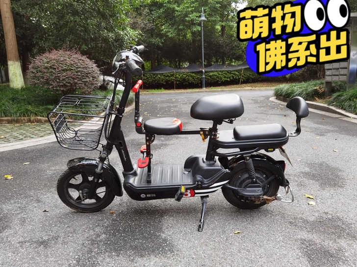 爱玛电动车，只用了一年，平时就接孩子放学用...
