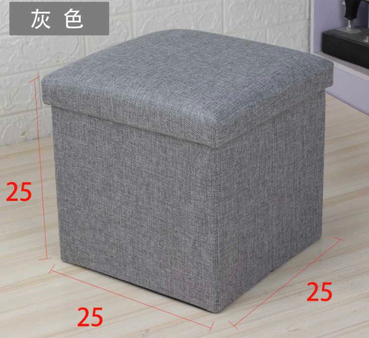 库房搬迁甩货一批全新10元包邮棉麻收纳凳，...