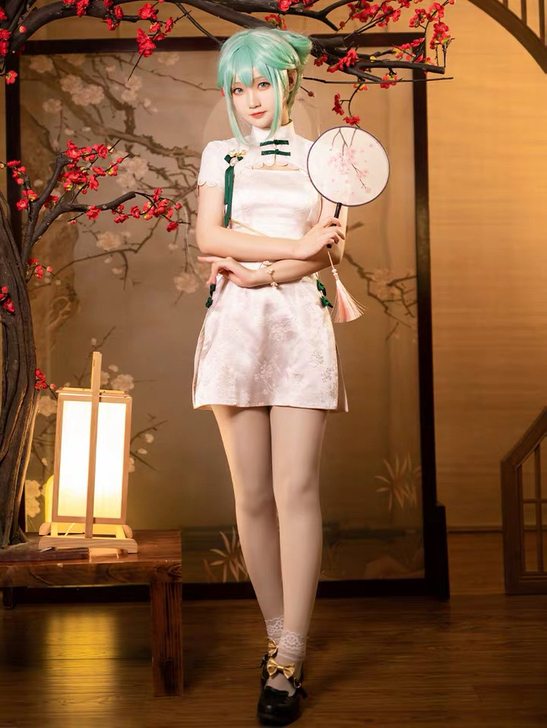 cos出租 韶华cos初音cos国风旗袍服装