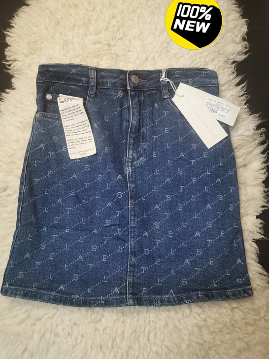 Stella Mccartney铅笔裙牛仔...