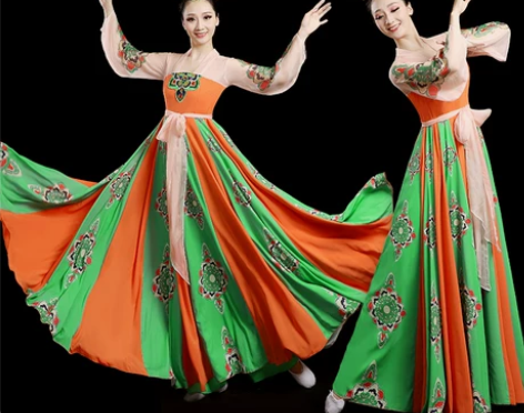 古典舞演出服女桃李杯剧目孙灿唐印舞蹈