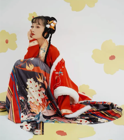 七月夕暖暖 半臂➕褶裙两件套 末图自己在家...