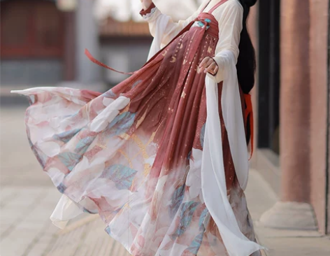 鹤挽云汉服女夏季薄款中国风正品原创小个子仙...