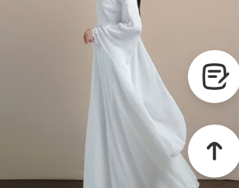 宋制汉服女白色仙裙飘逸古装古风学生舞蹈古典...