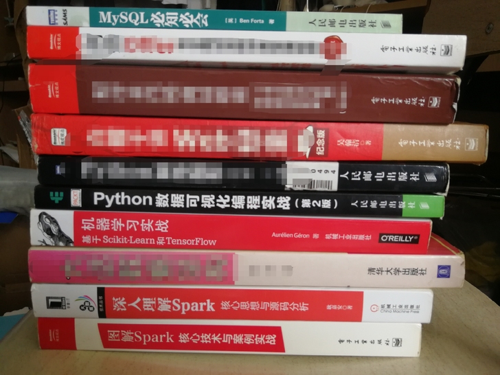 出编程相关的二手书和一些课本,详情私聊
