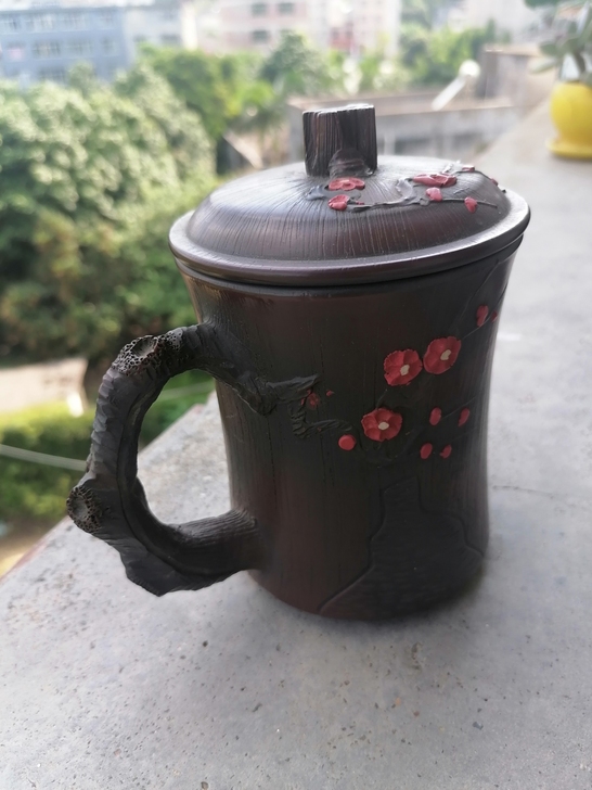 云南建水紫陶茶杯