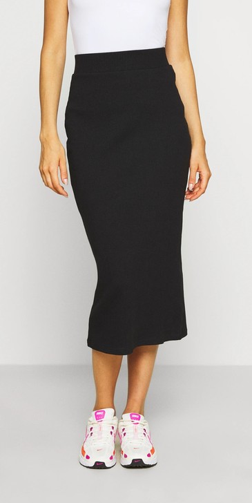 全新外贸高腰过膝铅笔裙