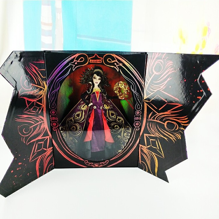 迪士尼午夜假面反派人物邪恶皇后人偶公仔娃娃...