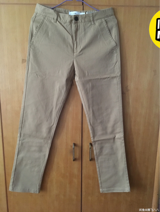 森马男士秋季休闲长裤。全新有吊牌；较修身。...