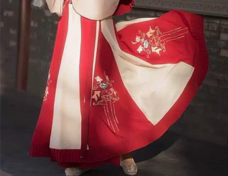 云芳晴浮蕖清原创汉服女晋制魏晋风交领半臂齐...