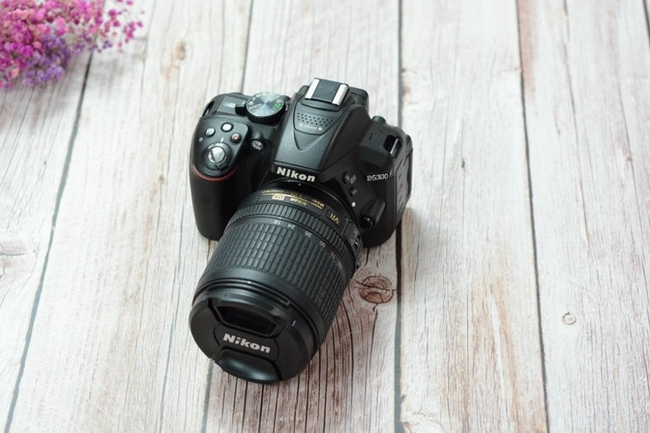 单反相机尼康D5300带wifi连接手机家...