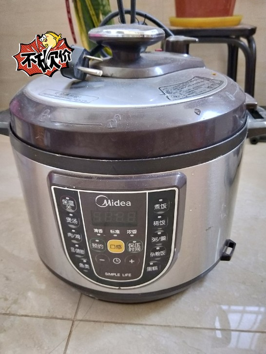 美的电压力锅 5升 只用一次，闲置出，表面...