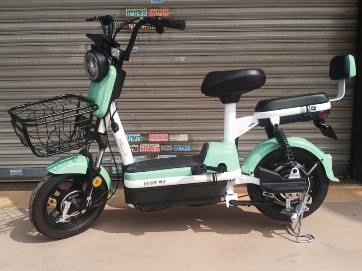 新国标哈啰踏板B52s电动车!