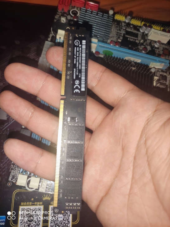 两的8g内存条 一个主板  一个cpu一起...