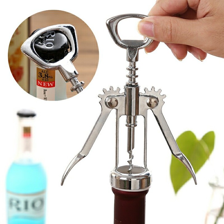 红酒开瓶器啤酒起子家用红酒开酒器多功能葡萄...