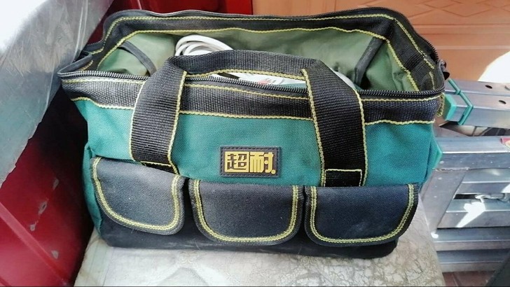 多功能电工工具包帆布大号加厚维修包耐磨升级...