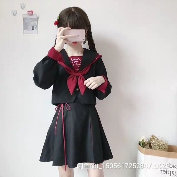 魔法阵jks六芒星制服套装硬妹日常暗黑原宿...