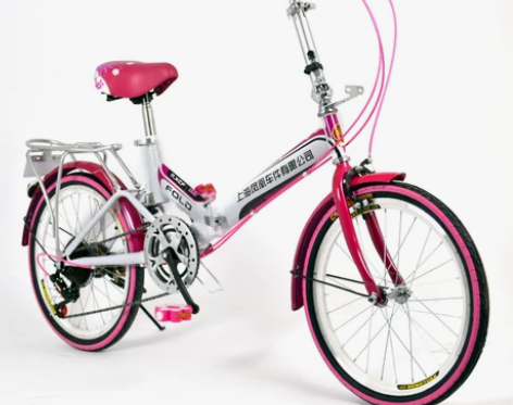 包邮上海凤凰凤之星折叠自行车男女20寸变速...