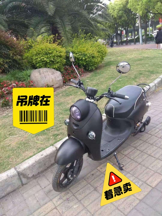 全新爱玛电动车急转。转让价1850元,车子...