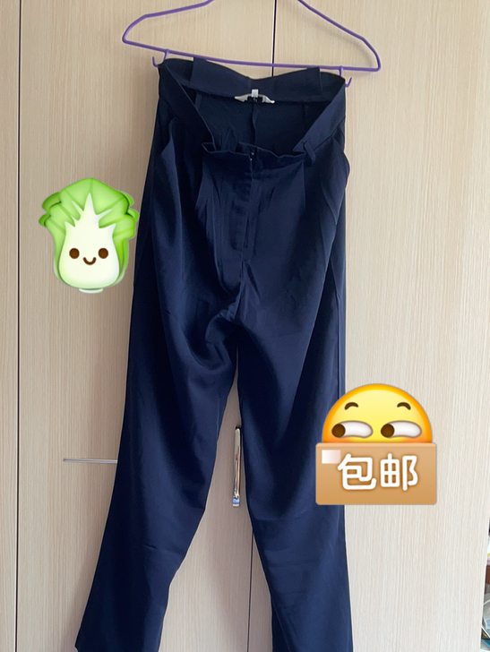 夏季工装裤子,西装裤 仅试穿L码,很垂,