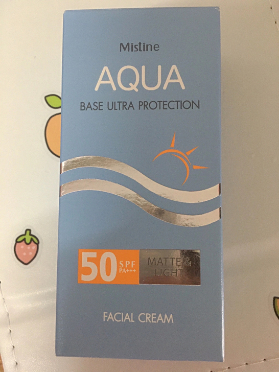 泰国版mistine小黄帽防晒霜