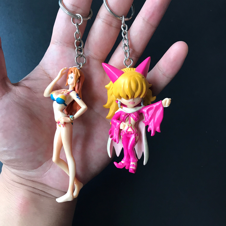 海贼王 航海王 美女手办 钥匙扣 娜美