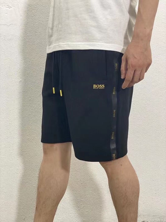 bossB高品质男士休闲短裤纯棉健康布