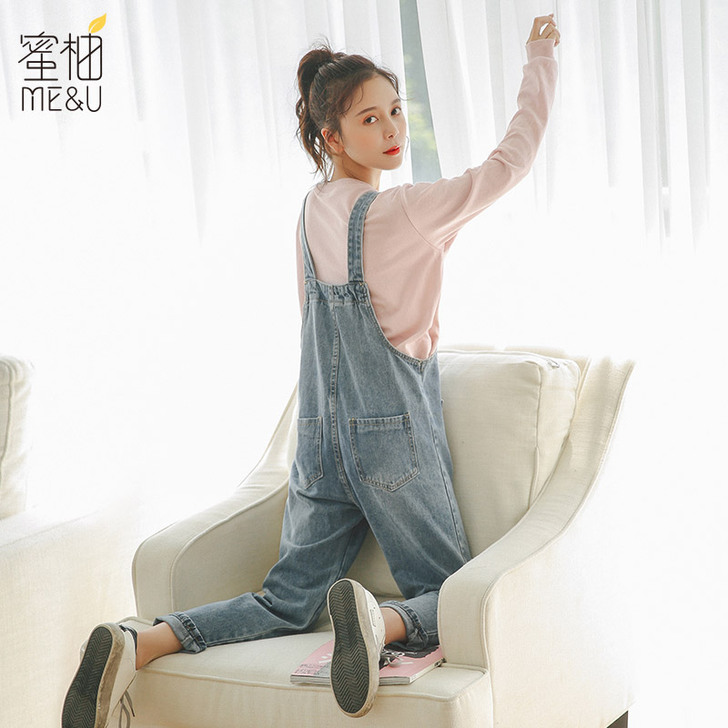 蜜柚 牛仔裤